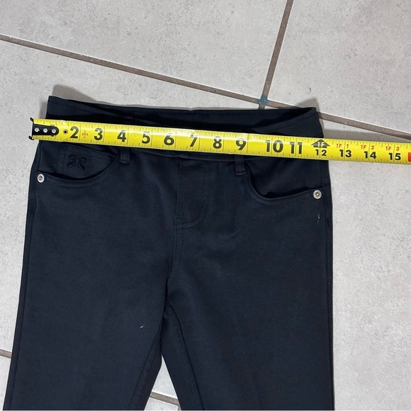 Gymboree Kids Girls Black Jeggings Pants size 8.‎ - Picture 7 of 8
